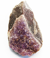 Amythest Crystal Rock 4 - 190 gm